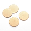 Ion Plating(IP) 304 Stainless Steel Pendants EJEW-L238-01B-G-1