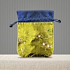 Chinese Style Brocade Drawstring Gift Blessing Bags PW-WG56623-11-1