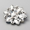 Zinc Alloy Crystal Rhinestone Shoe Decorations FIND-WH0153-07C-2