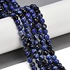 Natural Fire Crackle Agate Beads Strands G-C082-A01-32-1