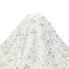 Flower Pattern Polyester Mesh Fabric DIY-WH0453-06B-1