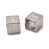 304 Stainless Steel European Beads STAS-D382-02T-P-1