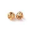 Brass Beads KK-C157-67G-2