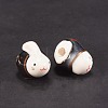 Handmade Porcelain Beads PORC-D018-02A-5