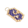Handmade MIYUKI Seed Beads PALLOY-MZ00867-19-3