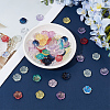 100Pcs 10 Colors Transparent Glass Beads GLAA-DR0001-08-4