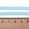 Imitation Jade Glass Beads Strands GLAA-T032-J6mm-07-2