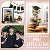Graduation Cap Shaped Paper Gift Box Sets AJEW-WR0002-70-5