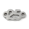 Non-Tarnish 304 Stainless Steel Connector Charms STAS-L279-018P-1