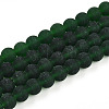 Transparent Glass Beads Strands GLAA-T032-T8mm-MD22-1