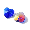 Electroplate Glass Charms GGLA-Z002-02P-2
