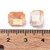 Electroplate K9 Glass Rhinestone Cabochons RGLA-M016-A02-AM-3