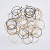 400Pcs 8 Colors Iron Hoop Earrings IFIN-FH0001-72B-3