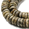 Natural Pyrite Beads Stands G-B051-D03-01-3