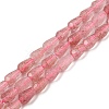 Natural Strawberry Quartz Beads Strands G-C080-B01-01A-1