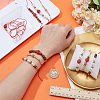 12Pcs 6 Styles Nylon Rakhi Thread Kits HJEW-NB00190-3