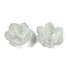 Simulation Lotus Shape Acrylic Bead Caps SACR-A008-06B-1