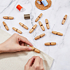 Wood Buttons BUTT-WH0029-30A-3