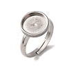 304 Stainless Steel Adjustable Ring Components STAS-B098-02D-P-1