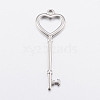 Non-Tarnish 304 Stainless Steel Big Pendants STAS-G172-92P-2