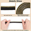 Polyester Braided Lip Cord Trim OCOR-WH0093-10A-4