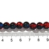 Crackle Glass Beads Strands CCG-C002-8mm-10-4
