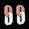 Handmade Polymer Clay Linking Rings LS-CLAY-N010-033-01-1