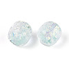 Handmade Foil Lampwork Beads Strands FOIL-T008-01F-3