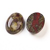 Natural Dragon Blood Stone Cabochons G-G769-04C-2