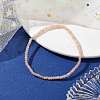 Natural Moonstone Beaded Bracelets BJEW-JB10215-02-2