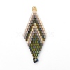 MIYUKI & TOHO Handmade Japanese Seed Beads Links SEED-E004-B14-1