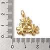 Brass Enamel Pendants KK-K358-02B-G-3