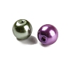 Baking Painted Pearlized Glass Pearl Round Bead HY-XCP0001-20-2