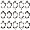 30Pcs Alloy Pendant Cabochon Settings FIND-SC0009-22-1