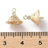 Brass Micro Pave Cubic Zirconia Pendant Bails X-KK-F862-35G-3