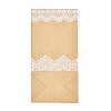 Lace Pattern Eco-Friendly Kraft Paper Bags AJEW-M207-B01-01-2