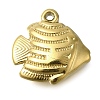 Ion Plating(IP) 304 Stainless Steel Pendants STAS-I310-11G-1