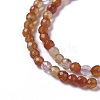 Natural Red Agate Beads Strands X-G-F596-35-2mm-3