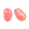 Opaque Acrylic Imitation Gemstone Beads OACR-G064-04A-2