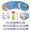 5D DIY Diamond Painting Cup Mat Kits DIY-TAC0021-09C-2