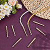 12Pcs Alloy Cord Ends FIND-HY0004-71LG-3