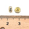 316 Surgical Stainless Steel Rhinestone Spacer Beads X-STAS-L285-001G-02-1-3