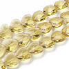 Transparent Glass Beads GLAA-Q066-14mm-A12-1