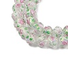 Handmade Foil Lampwork Beads Strands FOIL-S136-001I-3