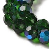 Electroplate Transparent Glass Beads Strands EGLA-A035-T10mm-L10-3
