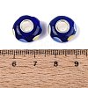 Handmade Lampwork Core European Beads LAMP-Q042-02B-4