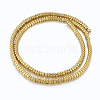 Non-magnetic Synthetic Hematite Beads Strands G-P338-26B-2x3mm-MG-2