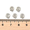 Iron Grade A Crystal Rhinestone Spacer Beads RB-A010-6MM-N-4