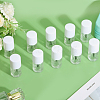 Globleland Transparent Glass Nail Polish Empty Bottle MRMJ-GL0001-18-5