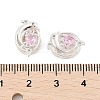 Rack Plating Brass Micro Pave Cubic Zirconia Beads KK-F879-01S-01-3